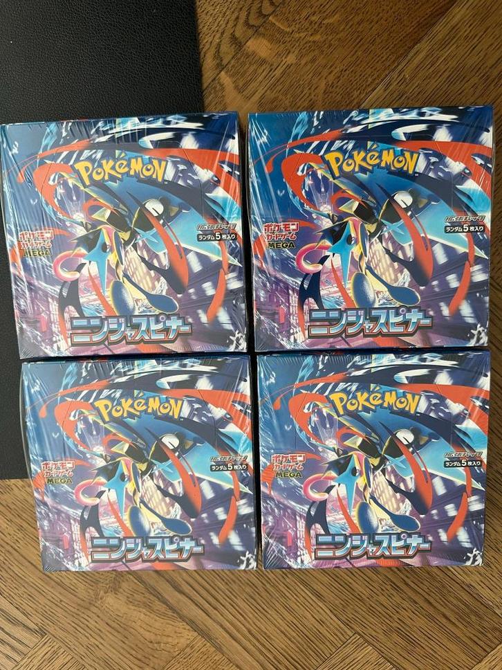 Pokemon Ninja Spinner Booster Box, Hobby en Vrije tijd, Verzamelkaartspellen | Pokémon, Nieuw, Boosterbox, Foil, Ophalen of Verzenden