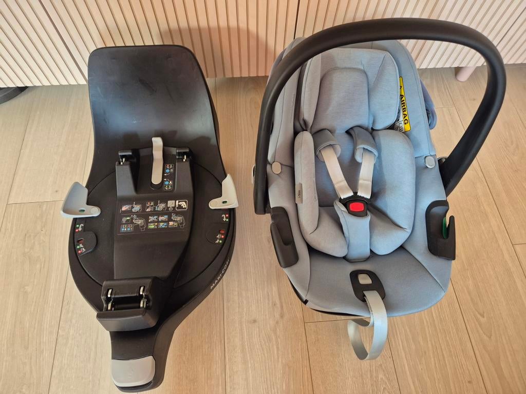 Maxi-cosi pebble 360 + familyfix 360, Kinderen en Baby's, Autostoeltjes, Ophalen, Zo goed als nieuw, Isofix, 0 t/m 13 kg
