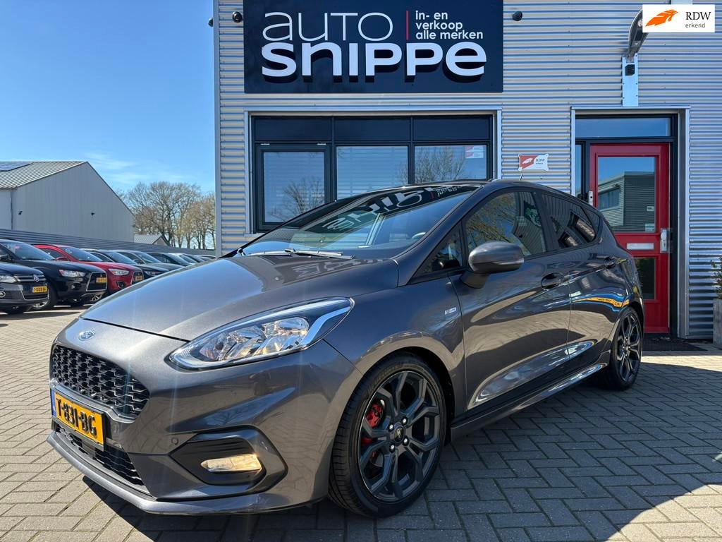 Ford Fiesta 1.0 EcoBoost ST-Line -5DRS.-CLIMA-CRUISECONTROL-, Voorwielaandrijving, Stof, 100 pk, 49 €/maand