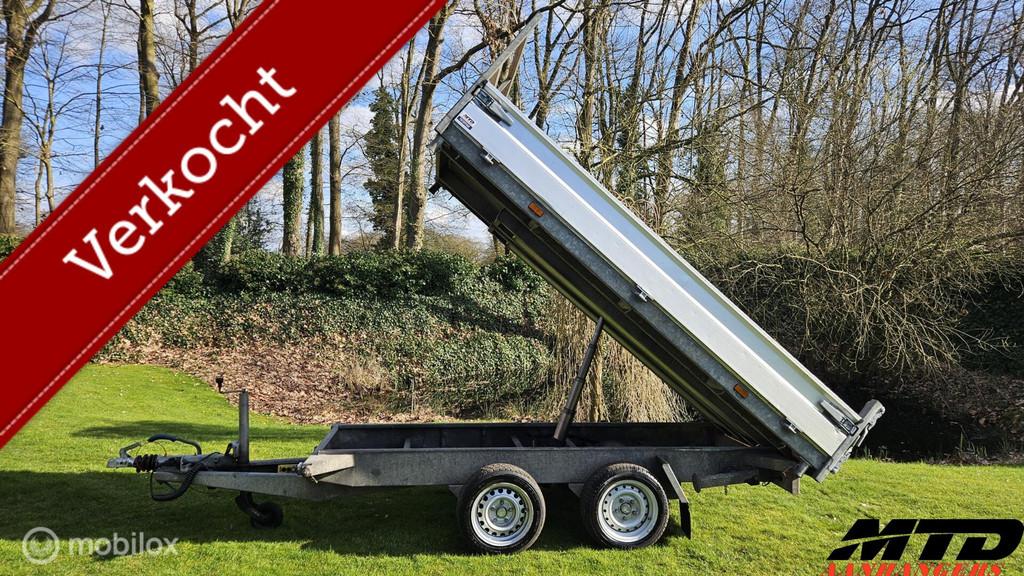 Hapert Elektrische 3 zijdige kipper, Auto diversen, Aanhangers en Bagagewagens, Gebruikt