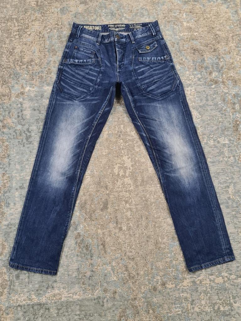 PME Aviator 2.0 W30 L32 Straight STRETCH Bronno3032 Blauw, Kleding | Heren, Spijkerbroeken en Jeans, New Yorkstraat 50, 1175 RD Lijnden