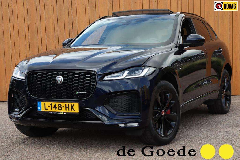 Jaguar F-PACE 2.0 P400e PHEV R-Dynamic S orgNL schuifdak tre, Auto's, Jaguar, Automaat, 12 maanden, 404 pk, Gebruikt