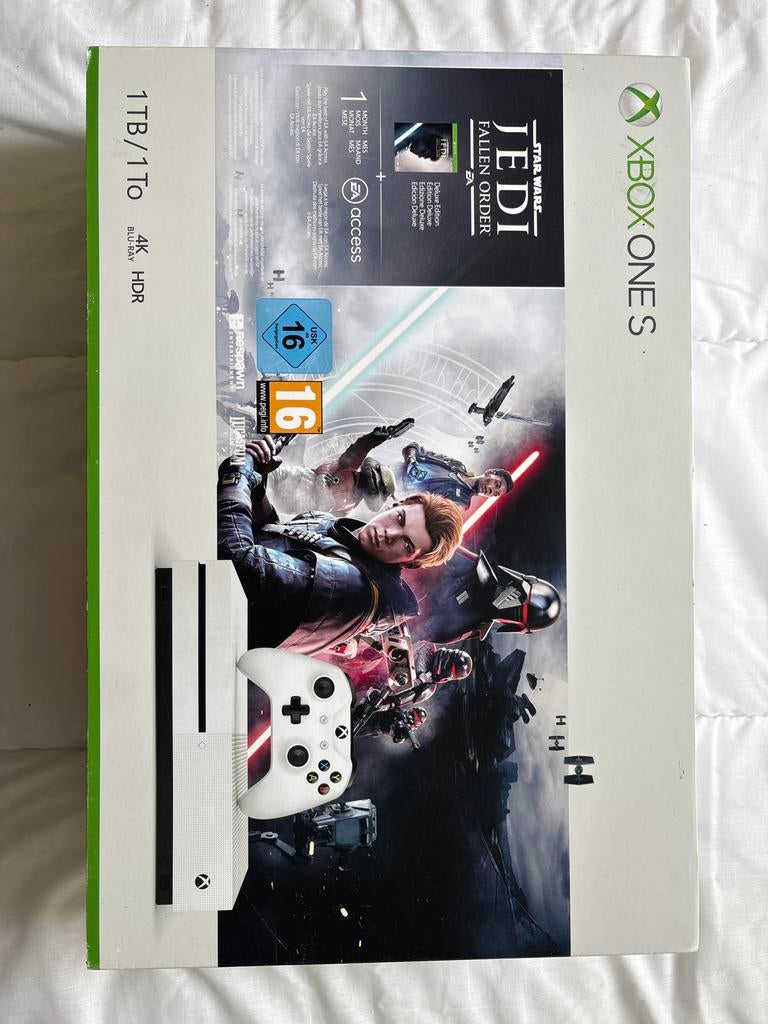 Xbox One S 1TB met controller, Spelcomputers en Games, Games | Xbox One, Avontuur en Actie, Gebruikt, 1 speler, Ophalen of Verzenden