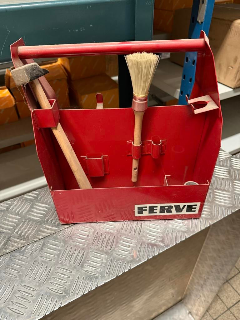 Vintage Ferve accugereedschap met F-200 tester, Auto-onderdelen, Accu's en Toebehoren, Nieuw, Ophalen of Verzenden