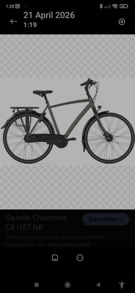 Gazelle C7 in goede staat, Fietsen en Brommers, Fietsen | Dames | Damesfietsen, Ophalen of Verzenden, Gebruikt, Gazelle