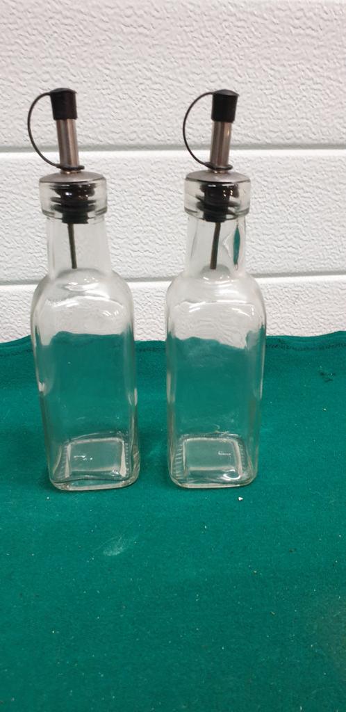 Olie schenker van glas met schenktuit, Ophalen of Verzenden, 'T Olde Gre-j, Info@toldegrej.nl, Endepoelstraat 20f Didam