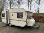 Tabbert 490 met kenteken, Vast bed, Rondzit, Tabbert, Koelkast