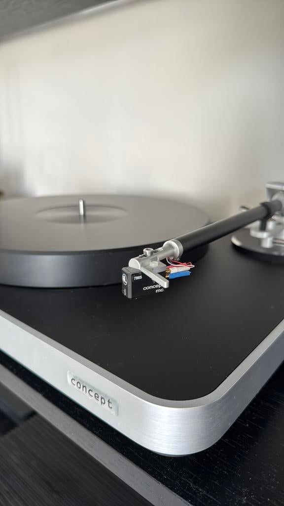 Clearaudio Concept platenspeler, Ophalen of Verzenden, Gebruikt, Platenspeler, Overige merken