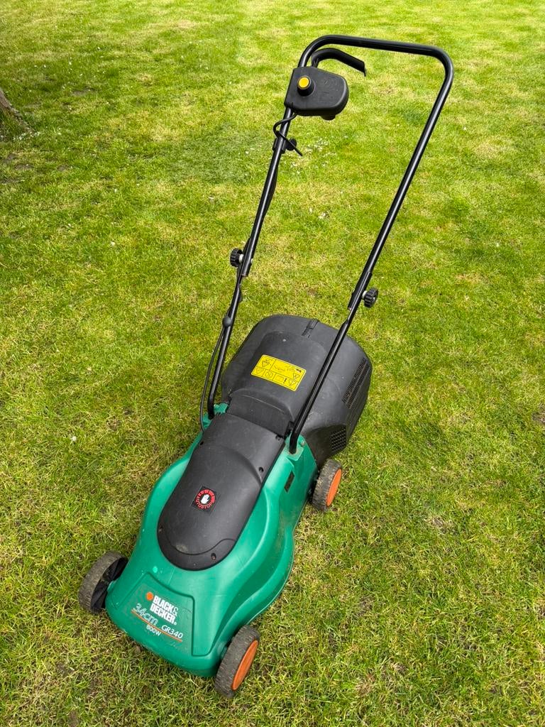 Elektrische grasmaaier, Ophalen, Cirkelmaaier, Gebruikt, Elektrische grasmaaier