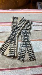 Te koop 2 x kruising van marklin 5114, Hobby en Vrije tijd, Modeltreinen | H0, Wisselstroom, Rails, Ophalen of Verzenden, Zo goed als nieuw