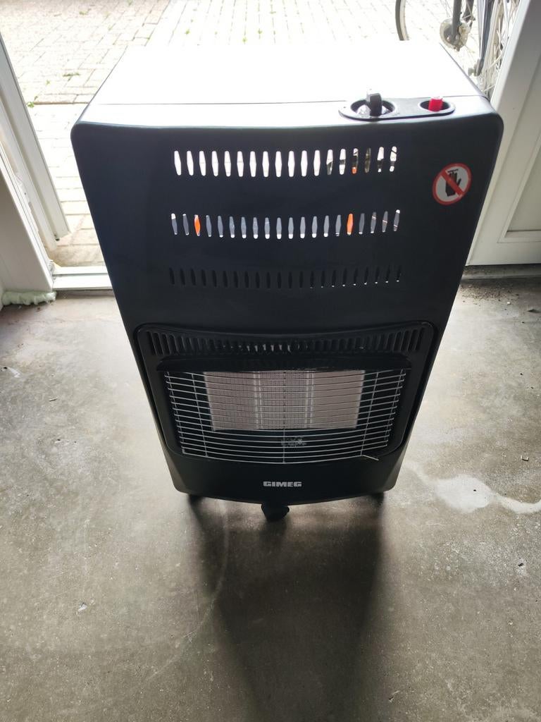 Gaskachel Gimex GRK-100K - Nette staat, werkt goed, Ophalen, Gebruikt, Gas, Vrijstaand