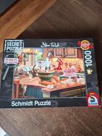 Schmidt Secret Puzzle 1000 stukjes - Katten in de keuken, Ophalen of Verzenden, 500 t/m 1500 stukjes, Zo goed als nieuw, Legpuzzel