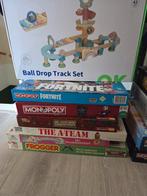 Bordspellen verzameling oa Monopoly + Carcassonne + Frogger, Ophalen of Verzenden, Zo goed als nieuw