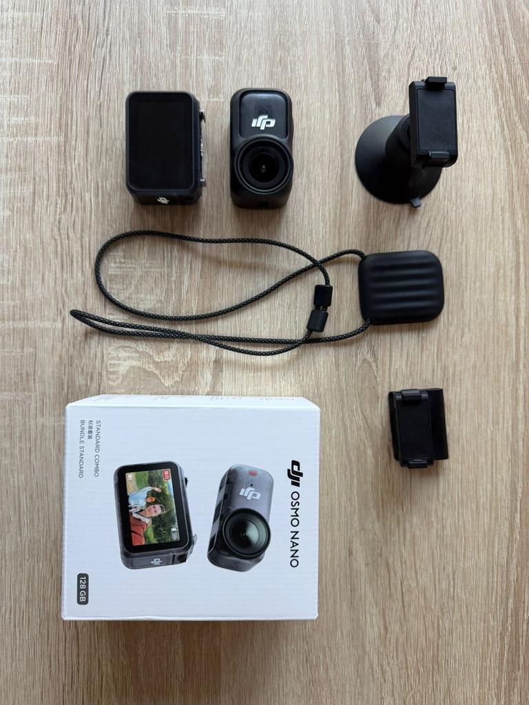 DJI Osmo Nano Standaardcombinatie 128gb, Ophalen of Verzenden, Zo goed als nieuw, Overige merken