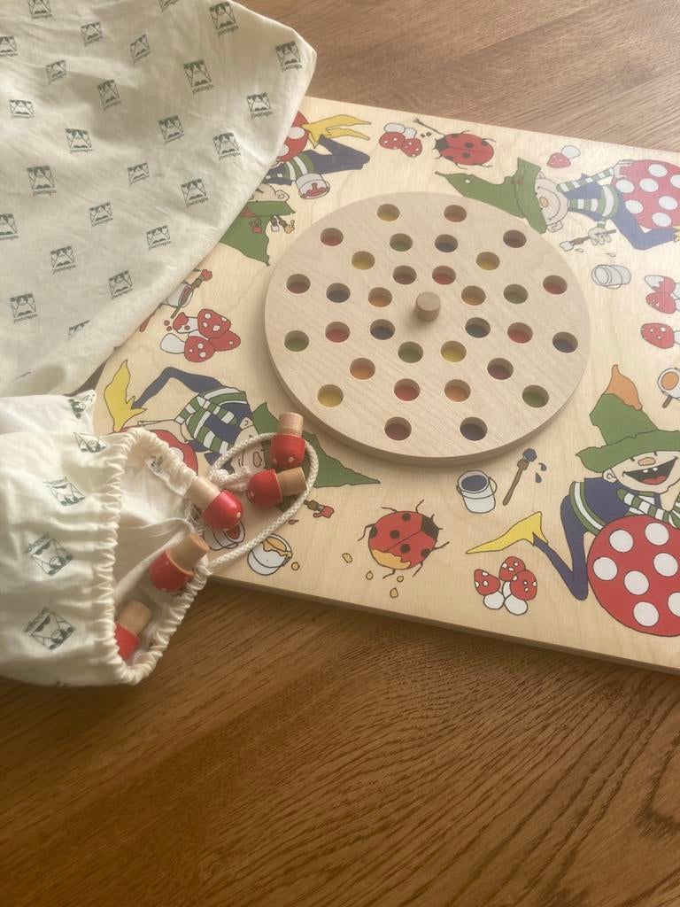 Janbibejan paddenstoelen spel, Ophalen of Verzenden, Zo goed als nieuw