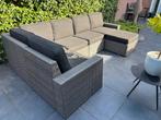 Loungebank buiten IKEA Solleron (antraciet/zwart), Tuin en Terras, Tuinsets en Loungesets, Ophalen, 5 zitplaatsen, Zo goed als nieuw