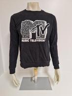 Zgan MTV sweater maat Xs ( S), The music factory, Zwart, Ophalen of Verzenden, Zo goed als nieuw
