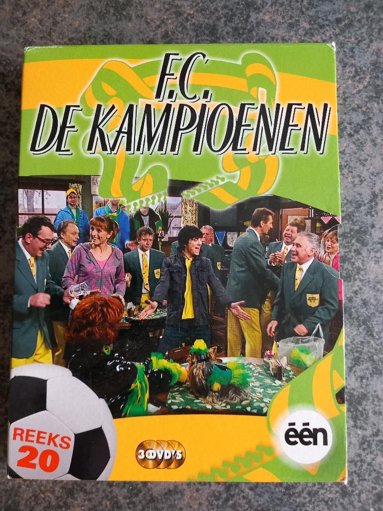DVD FC De Kampioenen seizoen 20, Alle leeftijden, Ophalen of Verzenden, Gebruikt, Actiekomedie