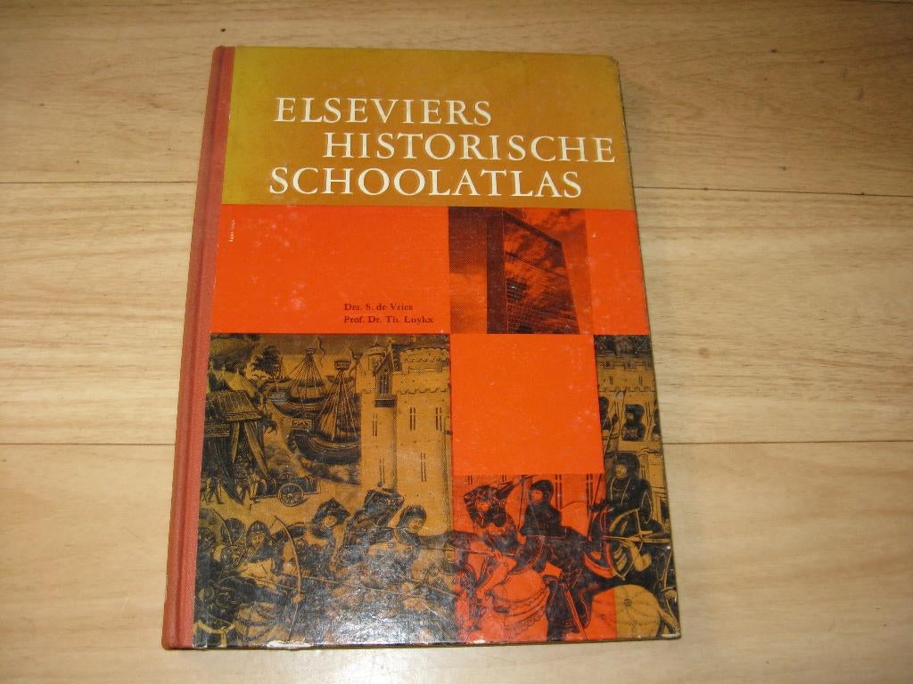Elseviers Historische schoolatlas, Boeken, Gelezen, Overige gebieden, Ophalen of Verzenden, Landkaart