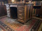 vintage houten bureau, Ophalen