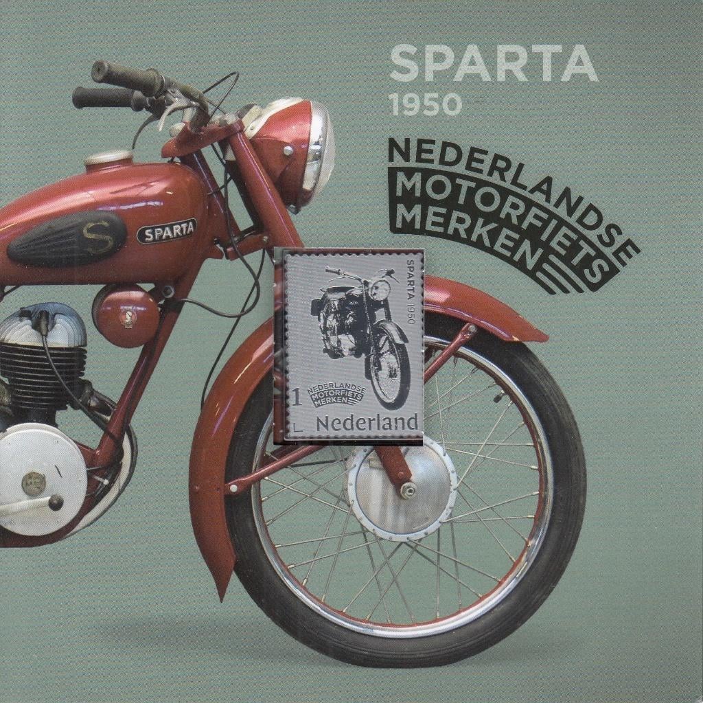 Nederland- 2025- Zilveren Postzegel- Motorfiets Sparta 1950, Verzenden, Na 1940, Postfris