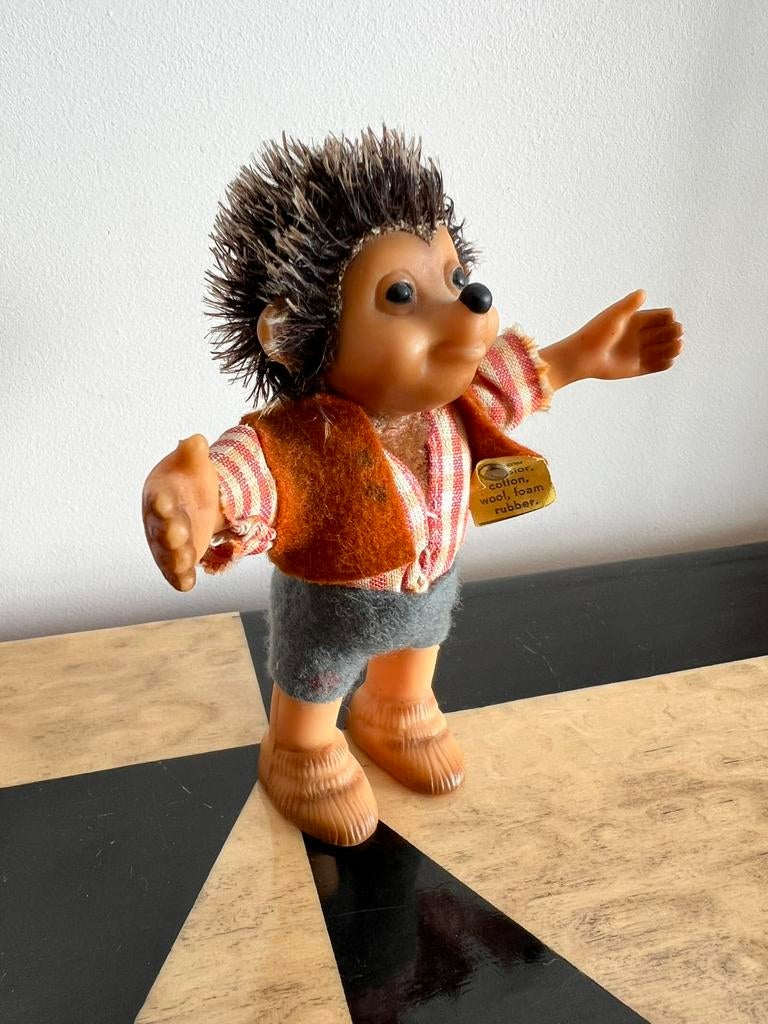Egel Macki van Steiff, Antiek en Kunst, Antiek | Speelgoed, Ophalen of Verzenden