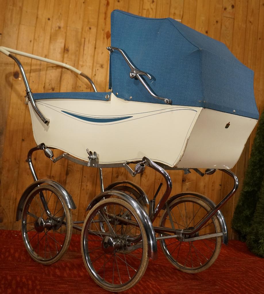 Flower power kinderwandelwagen Oldtimer Retro vintage Design, Ophalen, Gebruikt, Kinderwagen, Overige merken