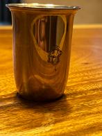 Antieke Kinderbeker met Initialen - Zilverkleurig, Ophalen of Verzenden, Zilver