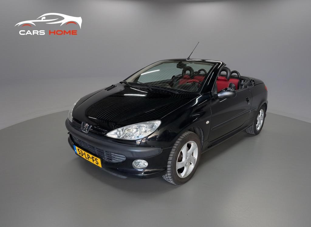 Peugeot 206 CC 1.6-16V Premium|cabrio|automaat, Gebruikt, 4 cilinders, Cabriolet, 4 stoelen