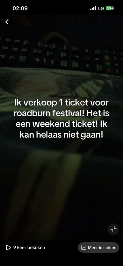 Roadburn festival! Weekend ticket, Tickets en Kaartjes, Eén persoon