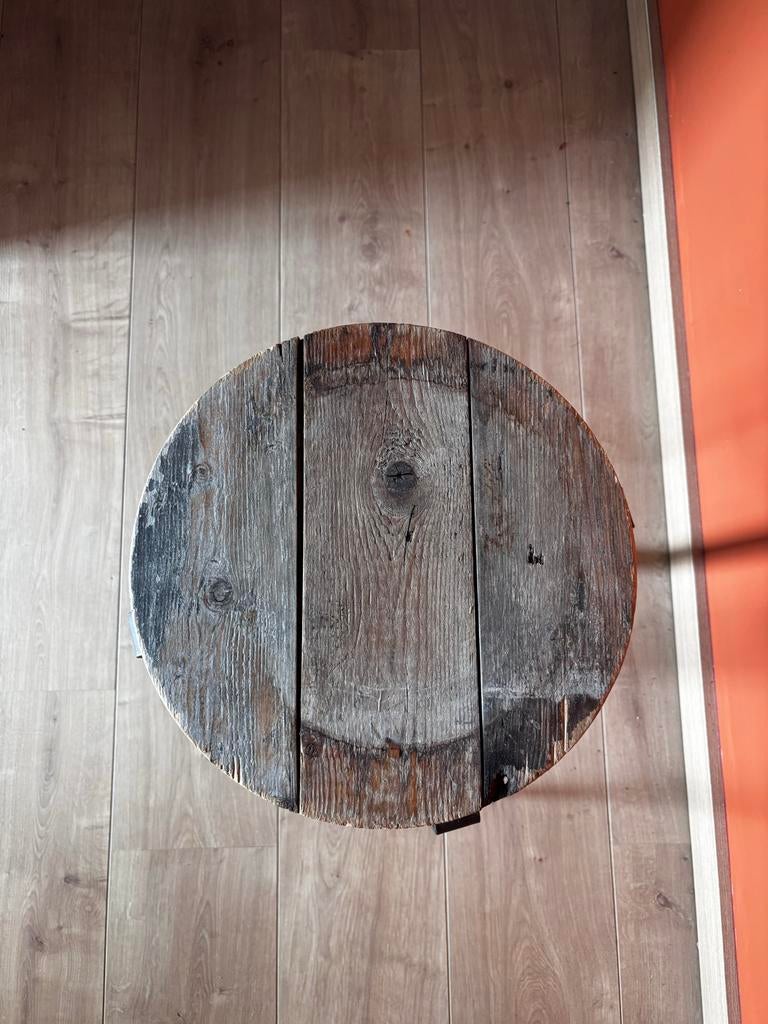 Piet Hein Eek Kruk Sloophout Limited Edition, Ophalen, Gebruikt, Hout