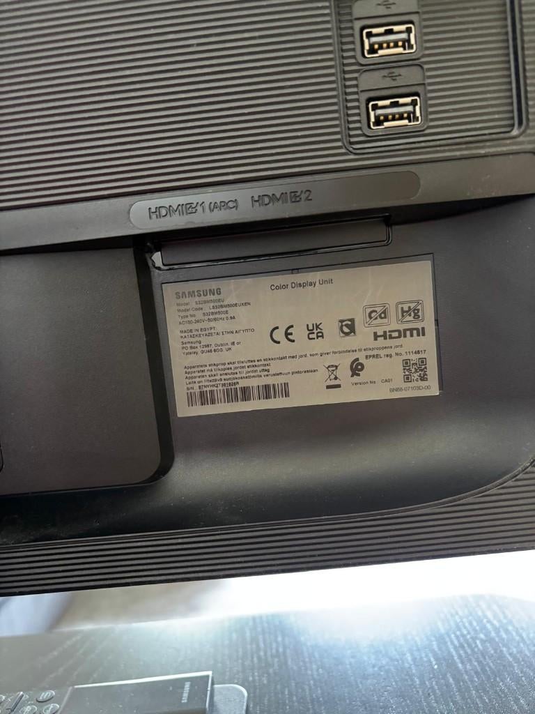 Samsung S32BM500EU - Smart Monitor M5, 32", 3 tot 5 ms, VA, HDMI, Samsung