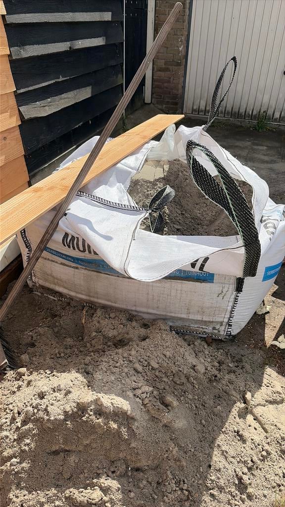 Halve m3 ophoogzand GRATIS, Tuin en Terras, Zand, Ophalen, Zo goed als nieuw, Ophoogzand