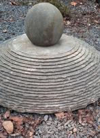 Fontein voor in de tuin met stalen rek en waterbak, Ophalen, Gebruikt, Overige materialen, Fontein