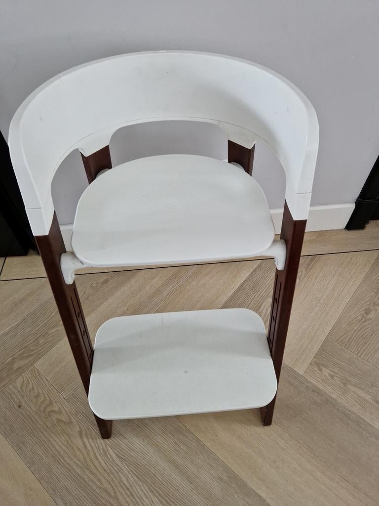 Stokke steps verstelbare kinderstoel, Kinderen en Baby's, Kinderstoelen, Ophalen of Verzenden, Gebruikt, Meegroeistoel, Aanschuifbaar
