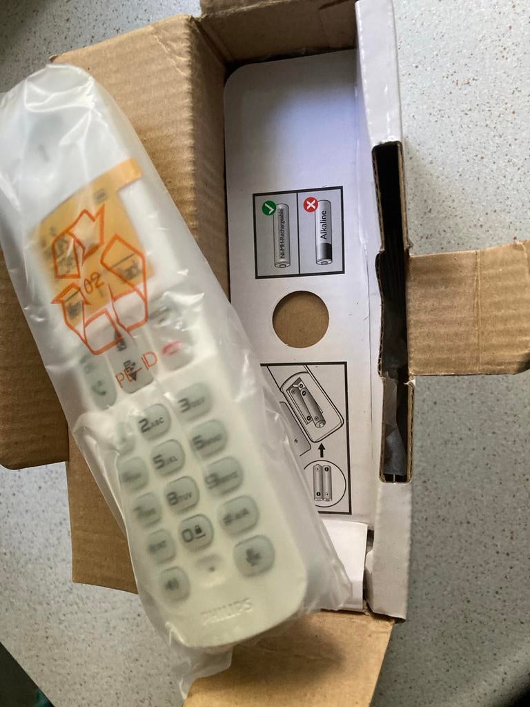 Draadloze telefoon ( nieuw ) Philips, Ophalen of Verzenden, Nieuw, 1 handset