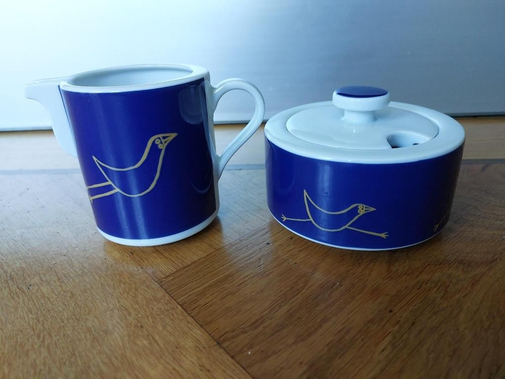 Arzberg-servies Flying object / melkkannetje + suikerpot, Ophalen, Keramiek, Overige typen, Zo goed als nieuw