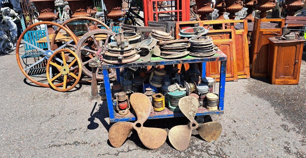 Maritieme decoratie items mooie aankleding horeca interieur, Antiek en Kunst, Curiosa en Brocante, Ophalen