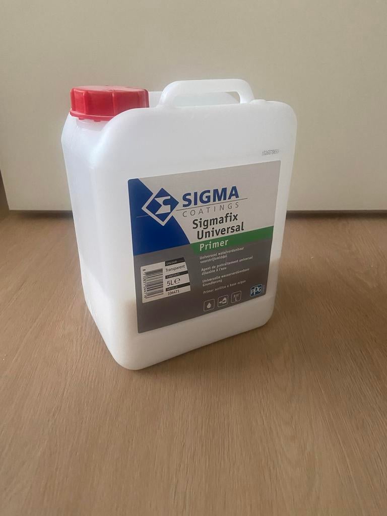 Sigmafix Universele Primer - 2,3 Liter, Ophalen, Gebruikt, Wit, Verf