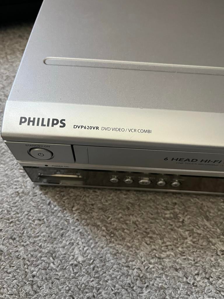 Philips DVP620VR DVD Video / VCR Combi Speler, Ophalen, Gebruikt, Dvd-speler, Philips