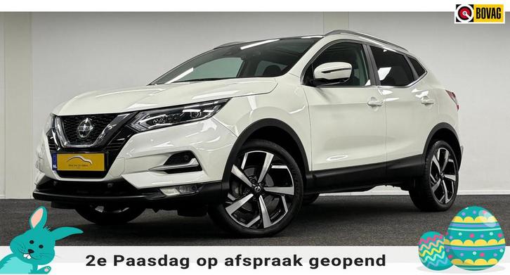 Nissan Qashqai 1.3 DIG-T Tekna*Panodak*Leder*360Camera*Carpl, Auto's, Nissan, Bedrijf, Te koop, Qashqai, 360° camera, ABS, Achteruitrijcamera