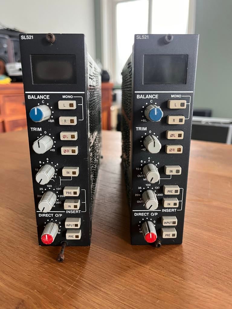 SSL SL521 line preamp, Ophalen of Verzenden, Gebruikt, Minder dan 5 kanalen