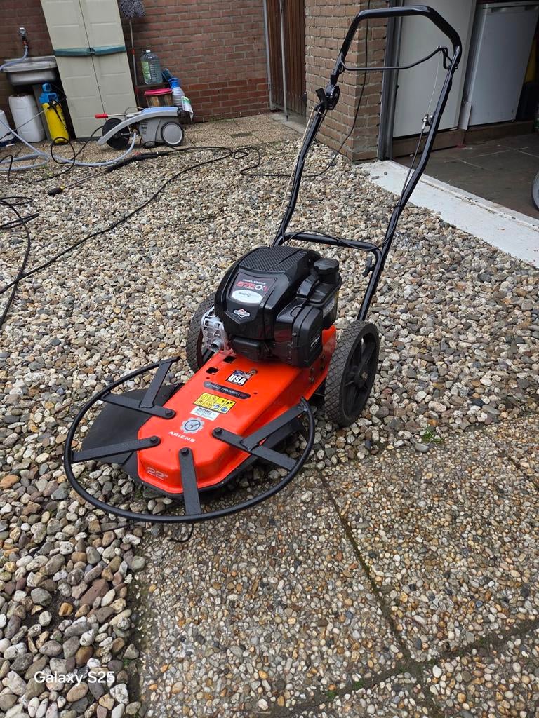 Ariens ruwterrein maaier Briggs & Stratton motor, Tuin en Terras, Grastrimmers, Gebruikt, Benzine, 50 cm of meer, Ophalen of Verzenden