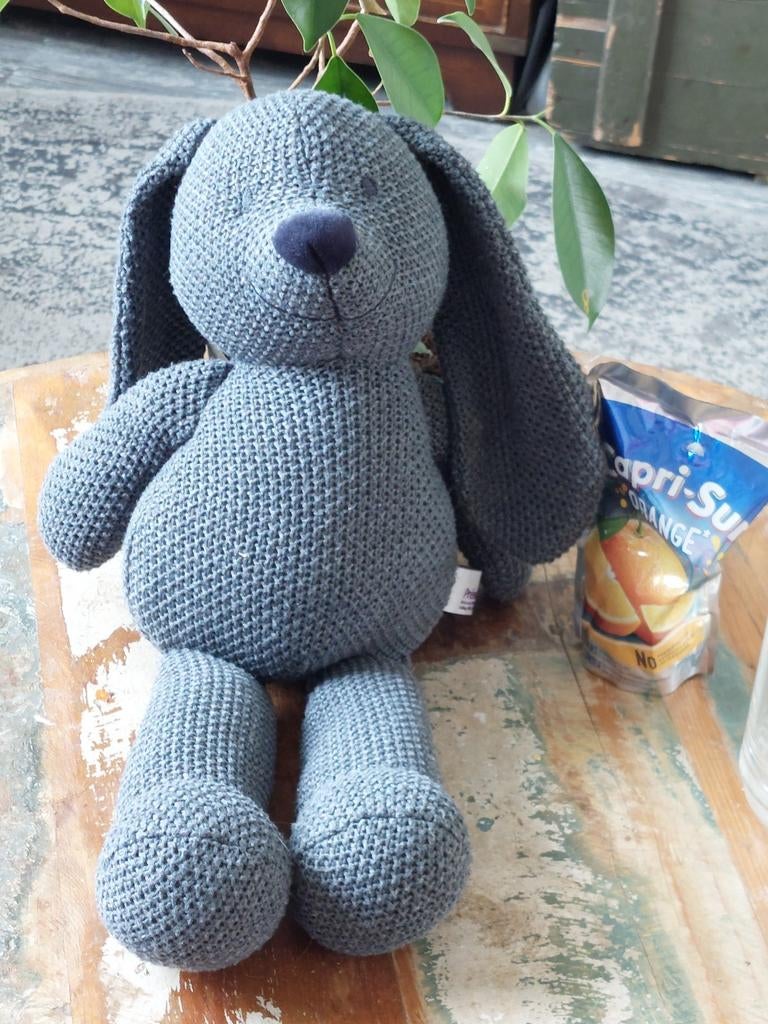 Prénatal konijn knuffel gehaakt, Ophalen of Verzenden, Zo goed als nieuw