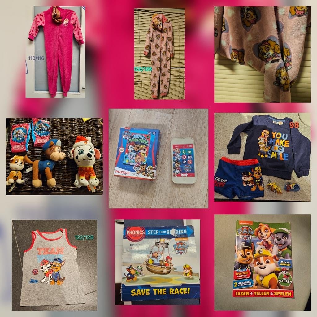 Paw patrol spullen, heel veel, Kinderen en Baby's, Ophalen of Verzenden, Gebruikt, Toebehoren