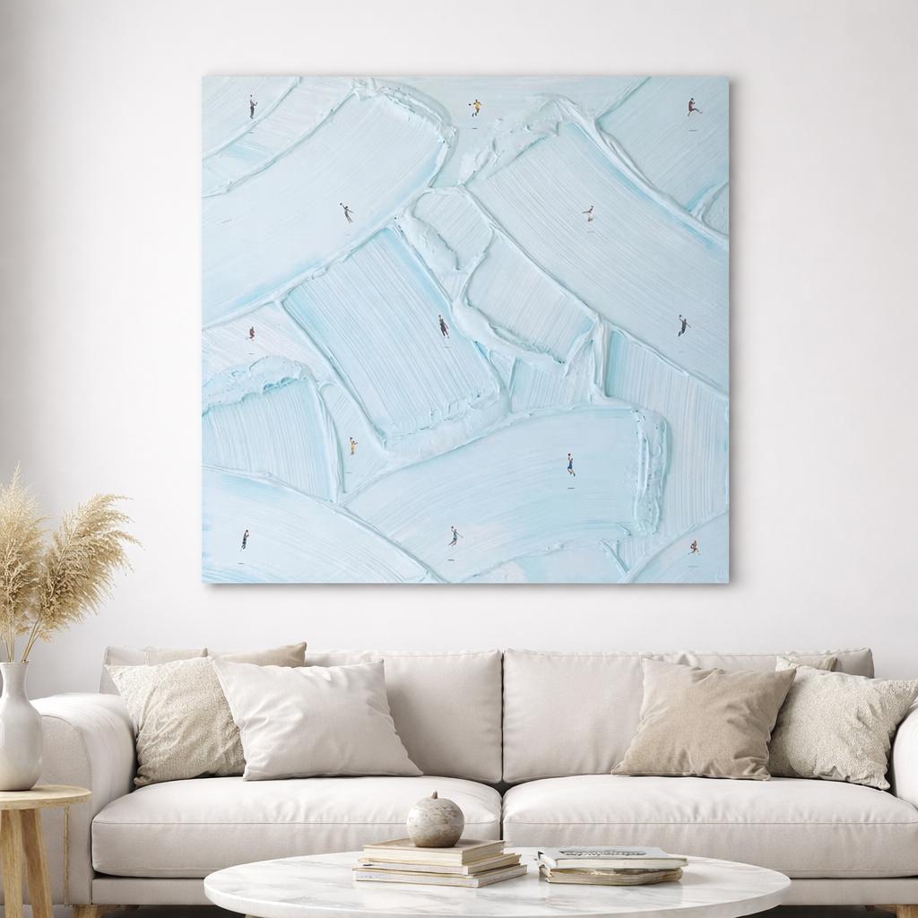 Werner Bronkhorst Geïnspireerd Schilderij Dibond, Verzenden