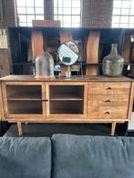 dressoir wisconsin 160cm mangohout outlet korting, Ophalen, 5 laden of meer, 150 tot 200 cm, Nieuw