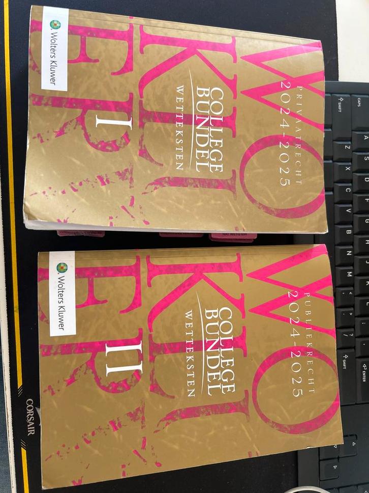 Collegbundel Publiekrecht en Privaatrecht 2024-2025, Boeken, Studieboeken en Cursussen, Zo goed als nieuw, WO, Gamma, Ophalen of Verzenden