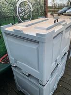 Grote stevige kubus bakken voor opslag of transport, Ophalen, 60 cm of meer, Bak of Kist, 75 tot 100 cm