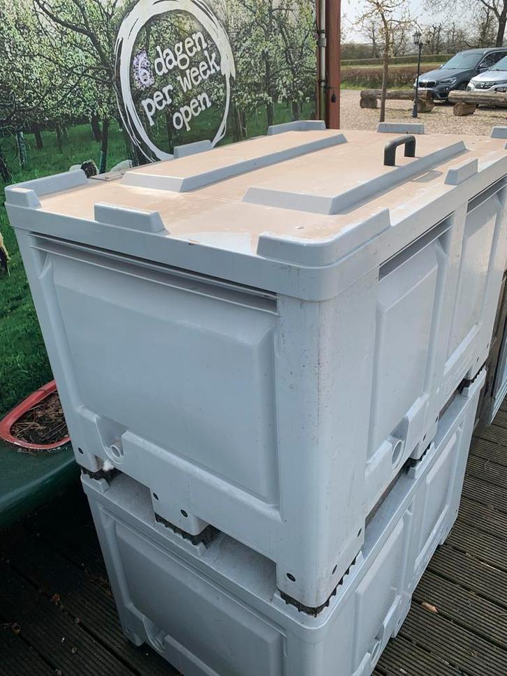 Grote stevige kubus bakken voor opslag of transport, Doe-het-zelf en Verbouw, Kratten en Dozen, Zo goed als nieuw, Bak of Kist